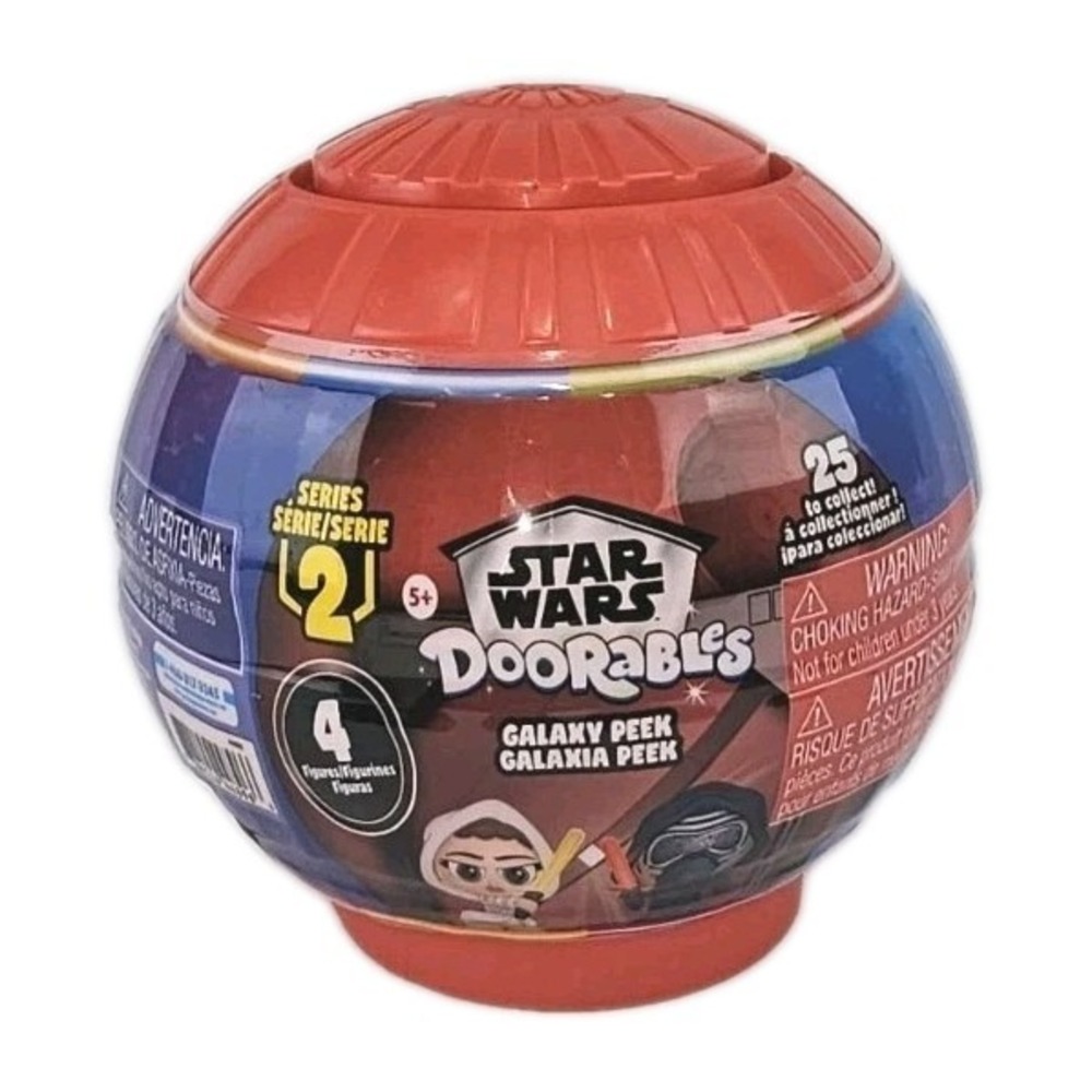 New Series 2 Star Wars Doorables Surprise Ball Galaxy Peek 4 Figures Luke Vader